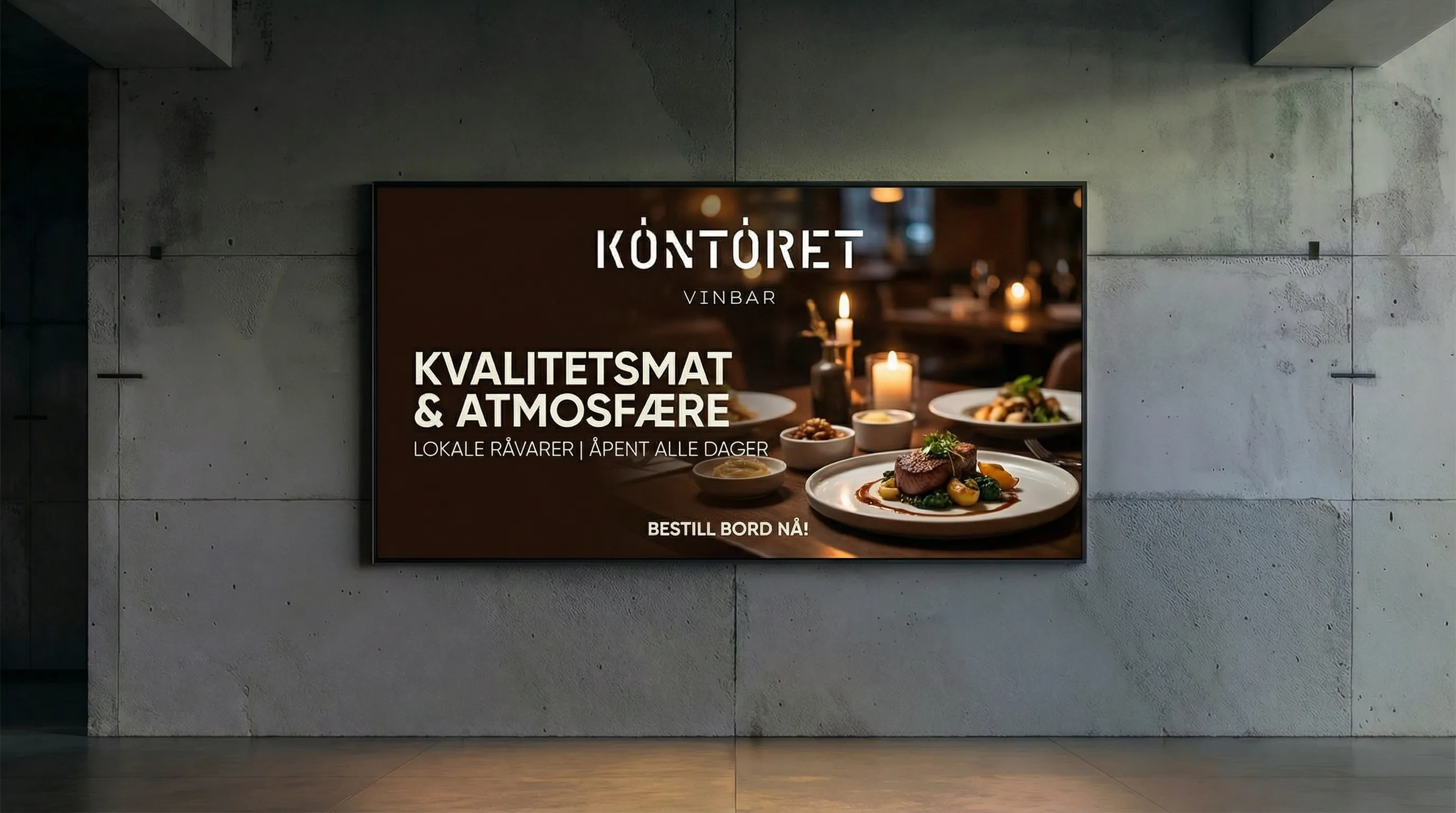 Restaurant og kantine